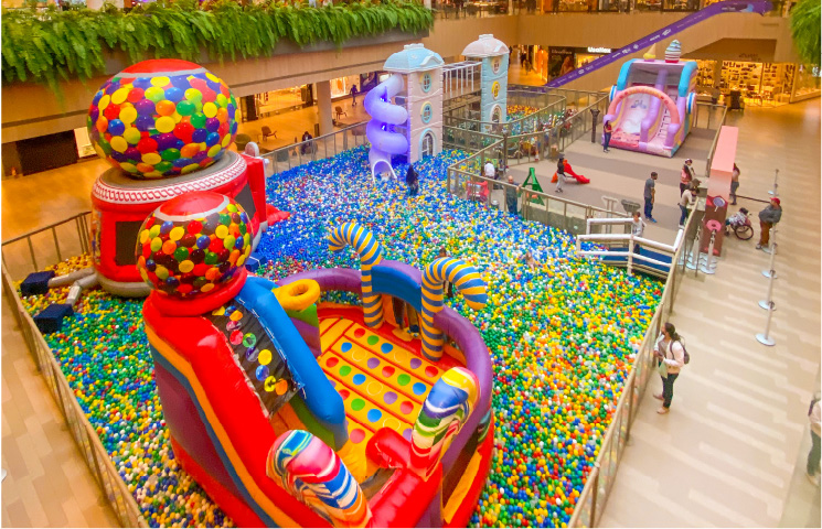 Jockey Plaza Shopping recebe novo parque gigante: Candy Land